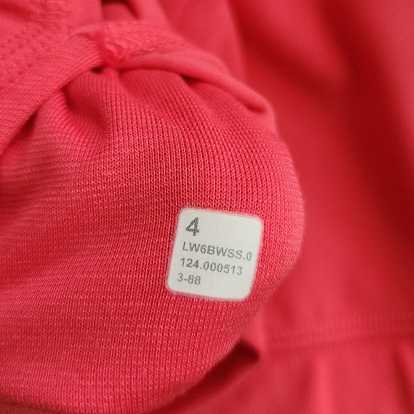 Lululemon Athletica Align High Rise Crop Glaze Pink Sz 4 - Picture 5 of 6